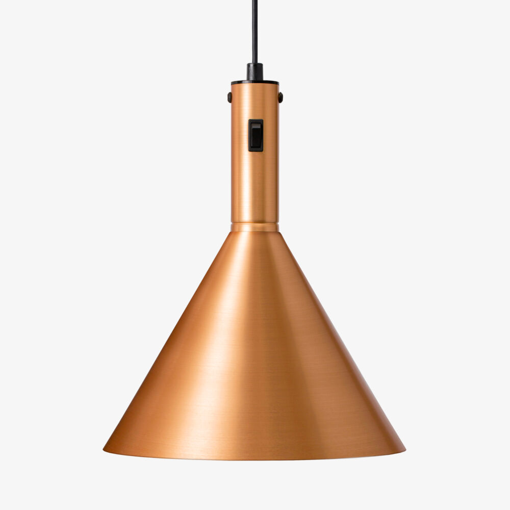 StayHot - Värmelampa Trattoria 1223, Fast Kabel, Koppar