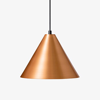 StayHot - Värmelampa Trattoria 1250, Fast Kabel, Koppar