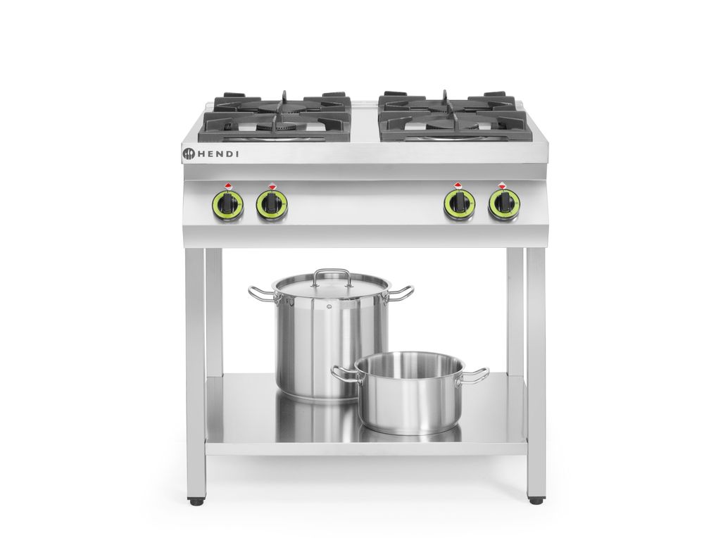 Gaspis Kökslinje 4-brännare öppet ställ - 3