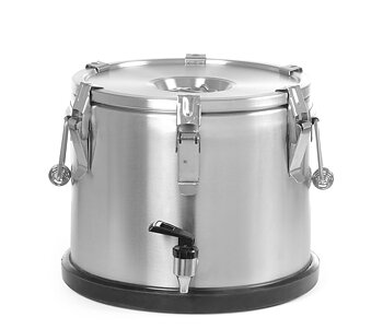 Isolerad portabel behållare – med kran – 15L