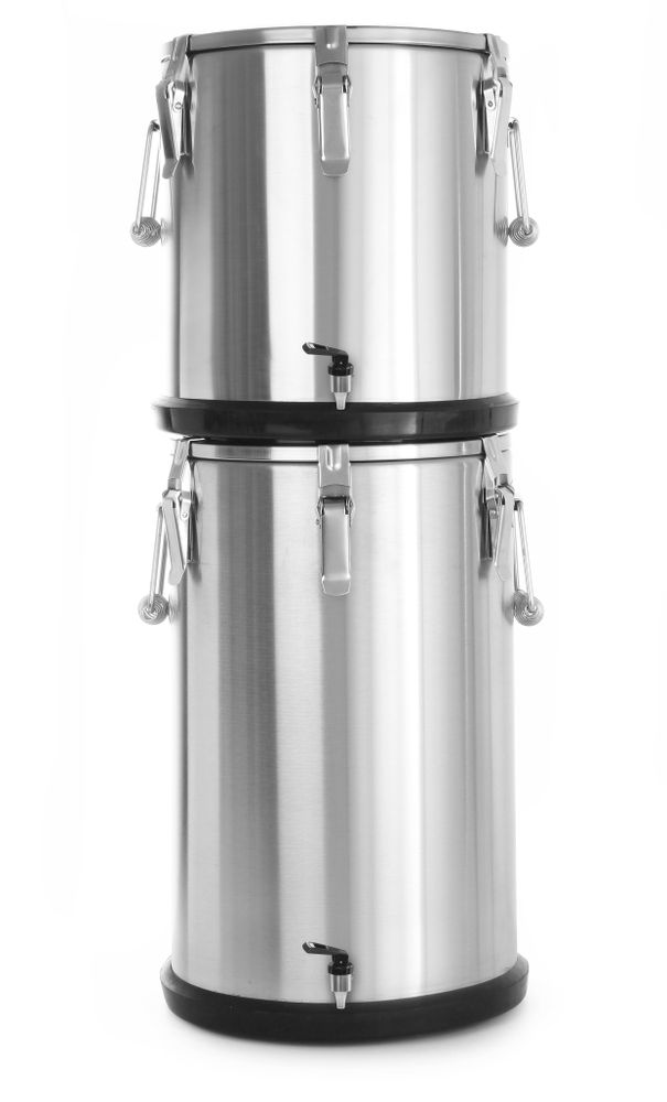 Isolerad portabel behållare – med kran – 20L - 2