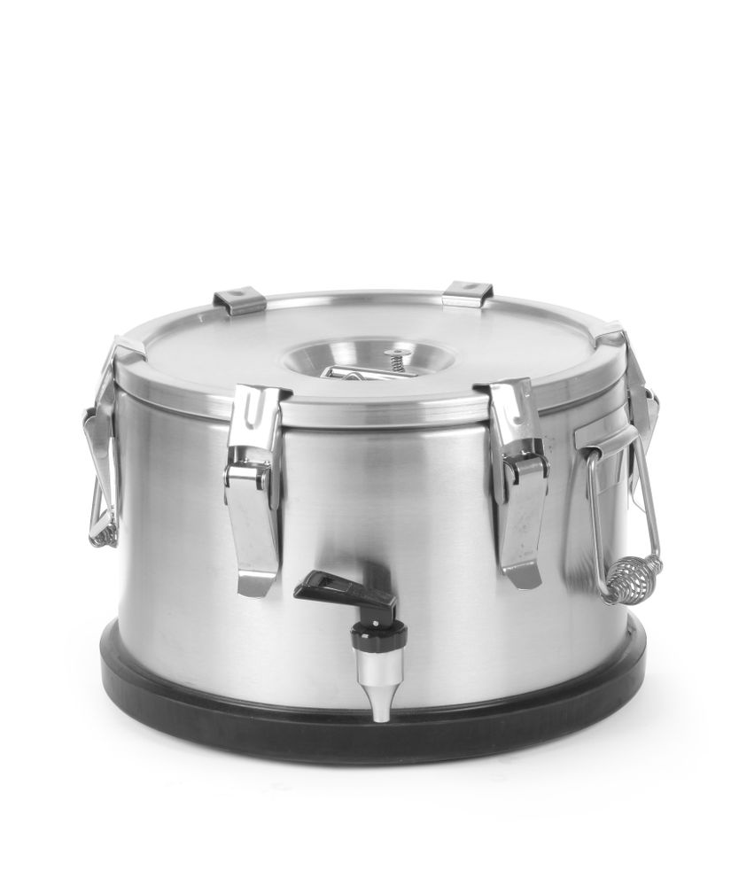 Isolerad portabel behållare – med kran – 25L - 2