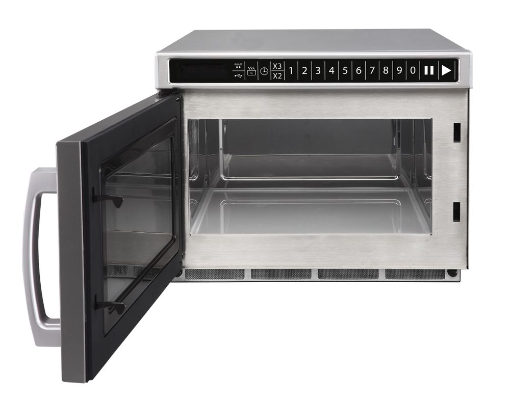 Mikrovågugn sprogrammerbar, med USB-port - 1800W - 3