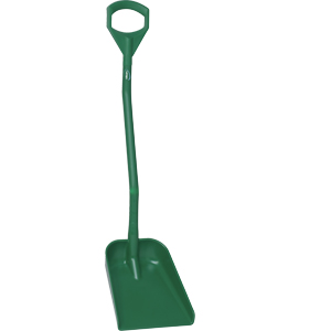 Skyffel L1120, polypropylen, grön