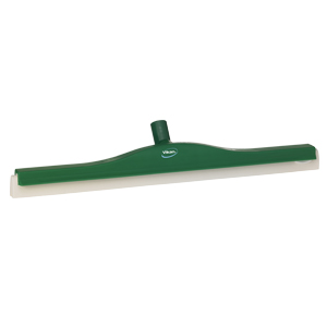 Golvskrapa  ledbar för skaft  50x600 mm, grön