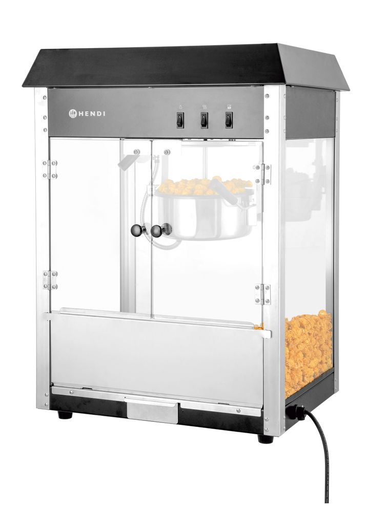 Popcornmaskin - Svart - 5