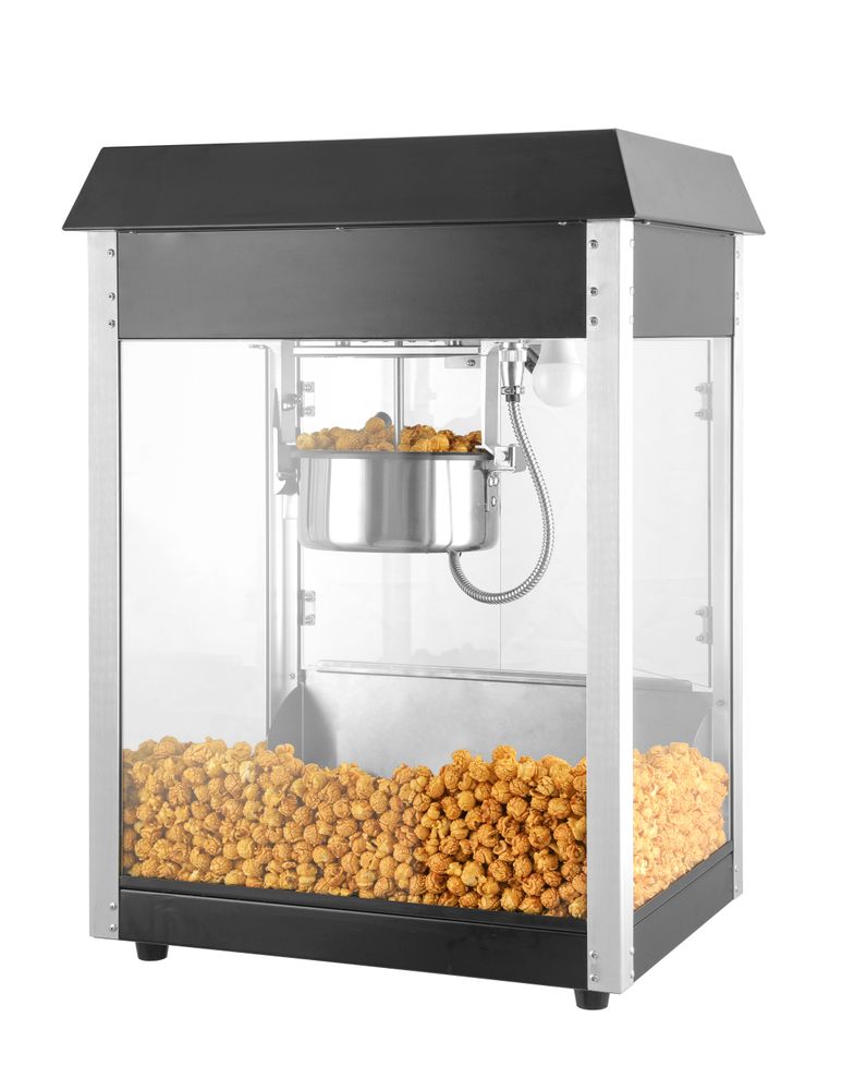 Popcornmaskin - Svart - 6