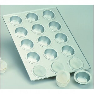 Jättemuffins formset 15-set, 600x450  mm