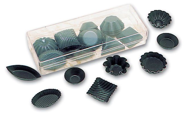 Konfekt- och kakform, non-stick, 10x5/50