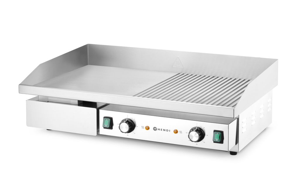 Stekhäll 1/2 räfflad - 720x460x(h)241 - 2