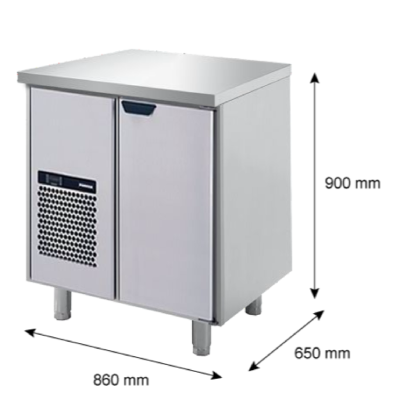 Porkka - Kylbänk GNH - Kylaggregat, 1 Modul - Mått: 860 x 650 x 900 mm - 9