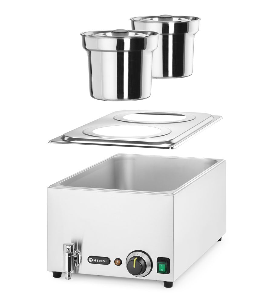 Bain-marie Ranger - 2x 4L behållare med lock - 5