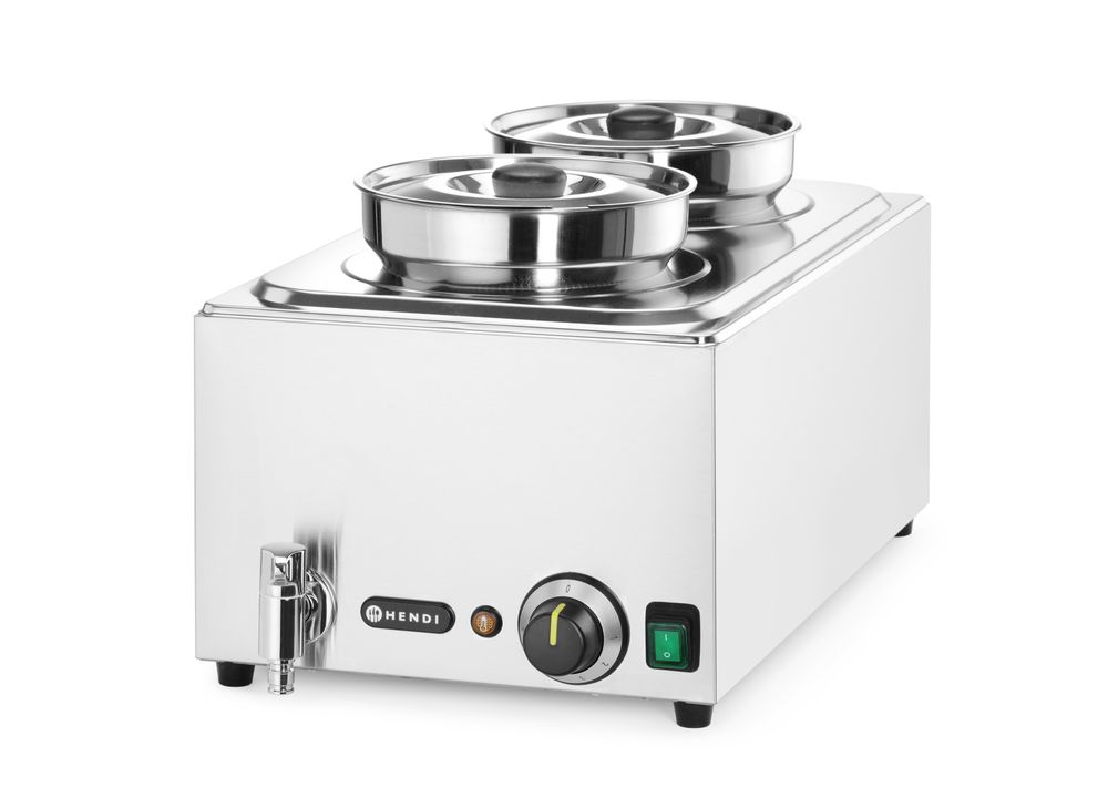 Bain-marie Ranger - 2x 4L behållare med lock - 2