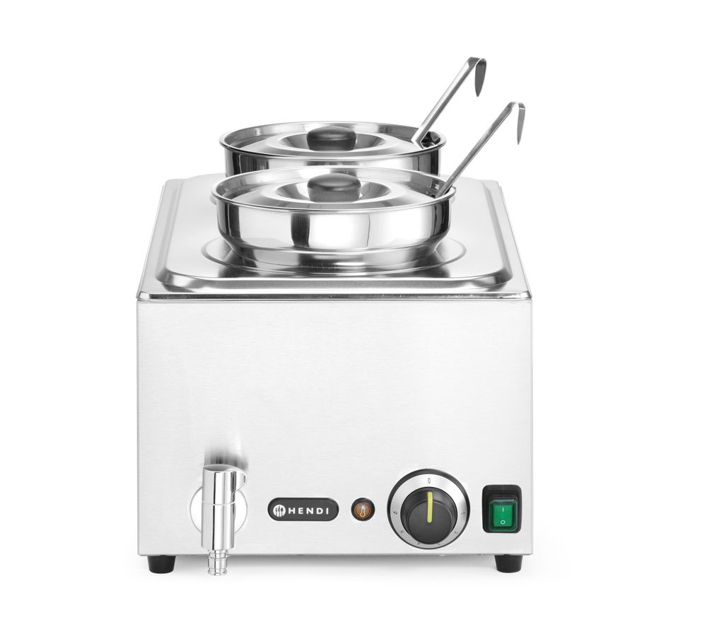 Bain-marie Ranger - 2x 4L behållare med lock - 3