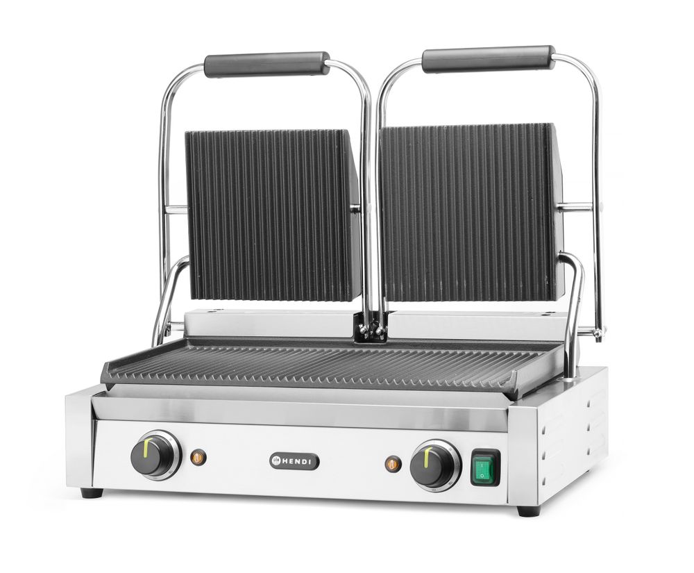 Klämmgrill, Dubbel - 570x375x(h)216 - 2