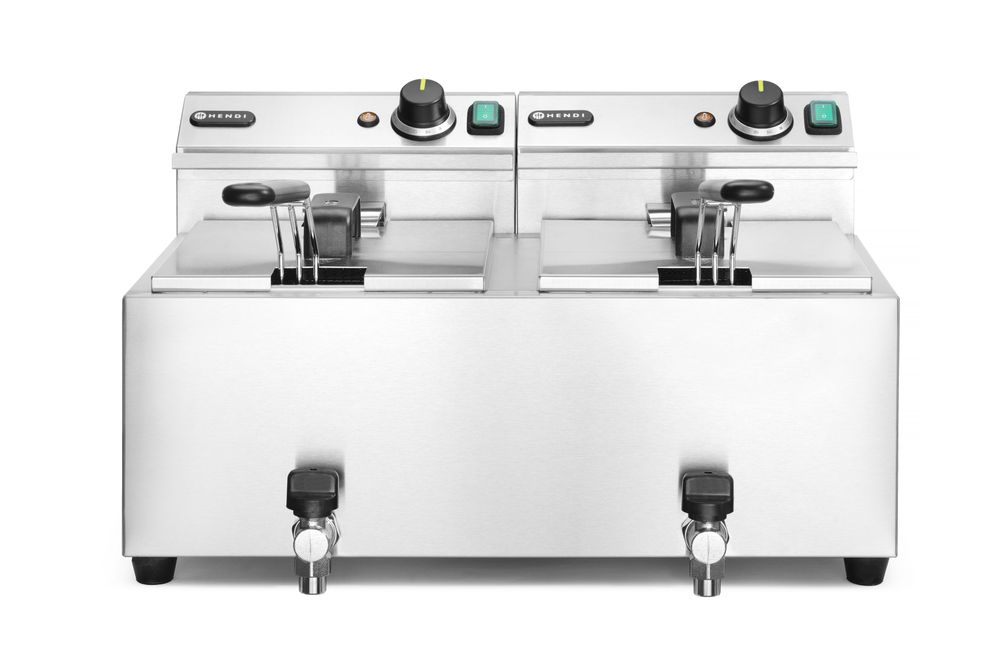 Fritös Profi Line - tappkran 2 x 8L
