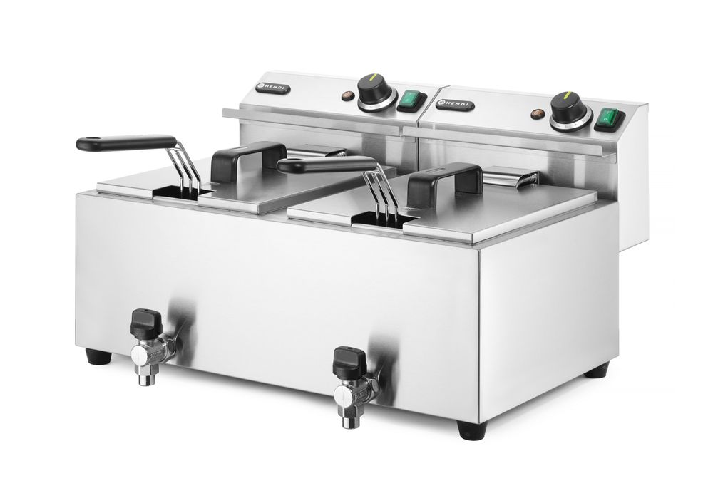 Fritös Profi Line - tappkran 2 x 8L - 3