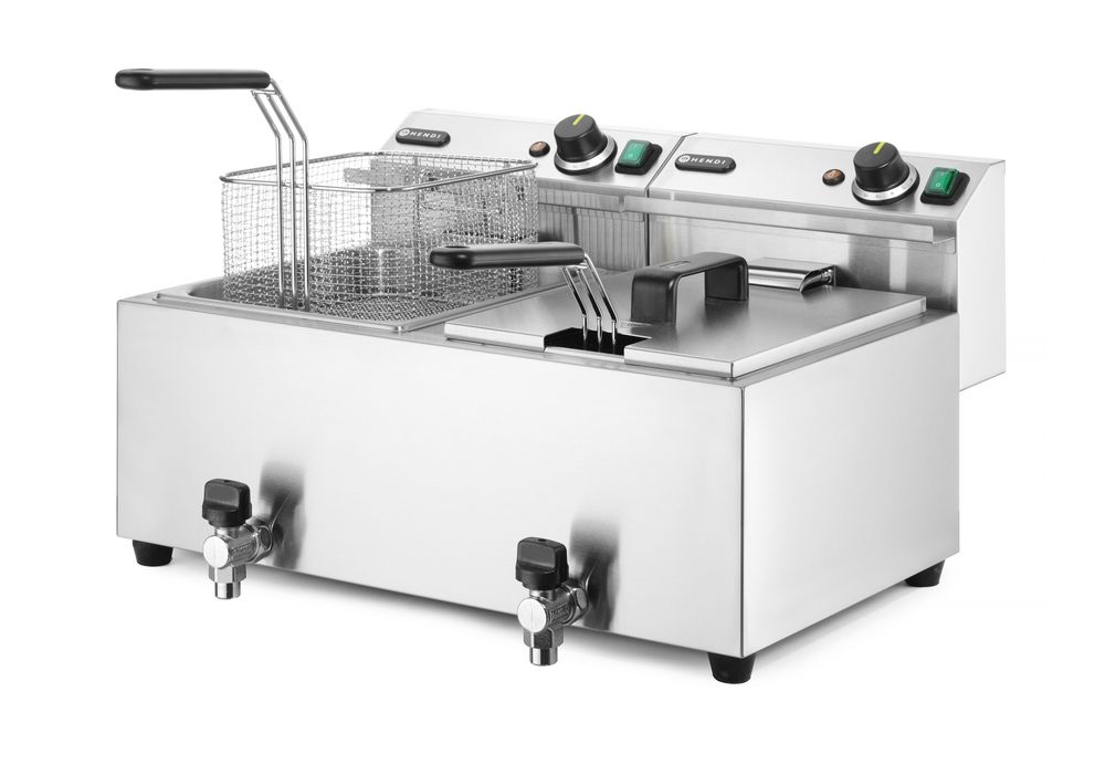 Fritös Profi Line - tappkran 2 x 8L - 2