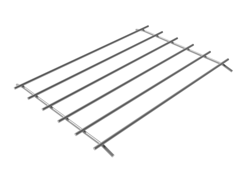 Löstagbar gallerhylla dim 200x550mm
