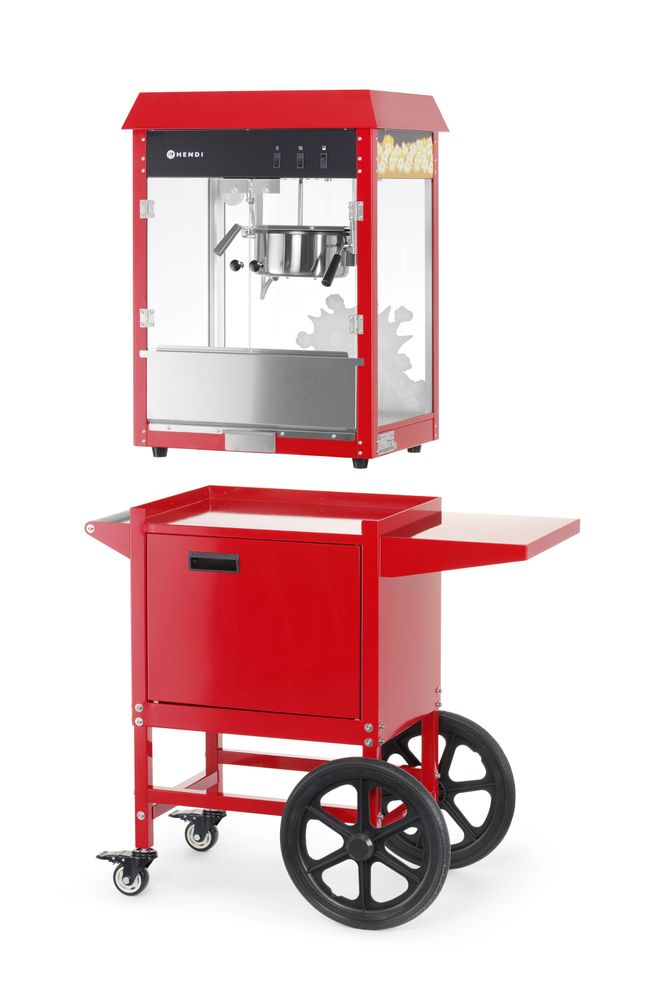 Popcornmaskin med vagn - 6