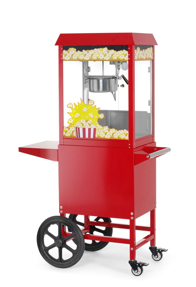 Popcornmaskin med vagn - 2