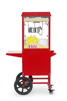 Popcornmaskin med vagn