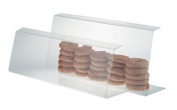 Plexiglasskärm 600x245x185 mm