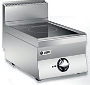 Wery PIE 64 - Induktionsspis - 1 zon Ø220 mm - 400 x 650 x 295 mm - 5,0 kW 400V 3~