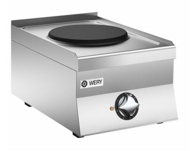 Wery PCE 64M - Spis - 1 platta Ø330mm - 400 x 600 x 295 mm - 3,5 kW 230V 1N~