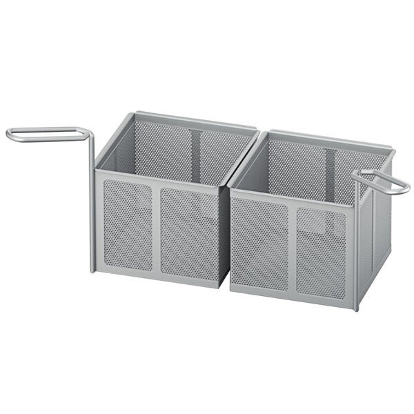 Set med 2 perforerade portionskorgar - Modell 2-XS, 2-S