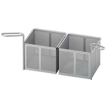 Set med 2 perforerade portionskorgar - Modell 2-XS, 2-S