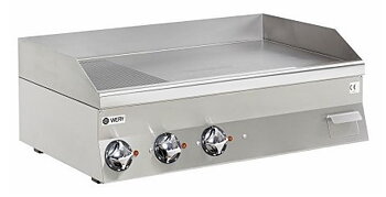 Wery FTE 610L - Stekhäll - Slät stekyta, fast stänkskydd - 1000 x 600 x 295 mm - 11,7 kW 400V 3N~