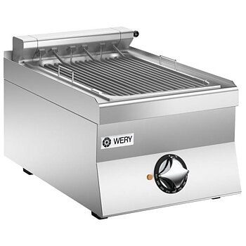 Wery CWE 64 - Grillhalster - 1 zon vapogrill - Grillyta 270 x 430 mm - 400 x 600 x 295 mm - 4,1 kW 400V 3N~