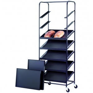 Hyllplan 600x400x40 Svart