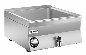 Wery BME 68 - Vattenbadsvärmeri - GN 2/1-150 - 800 x 600 x 295 mm - 2,0 kW 230V 1N~