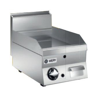 Wery Gas FTG 64L - Stekhäll - Slät stekyta, fast stänkskydd - 400 x 650 x 295 mm - 5,0 kW - CE-godkänd för 8, 20 och 30 mbar
