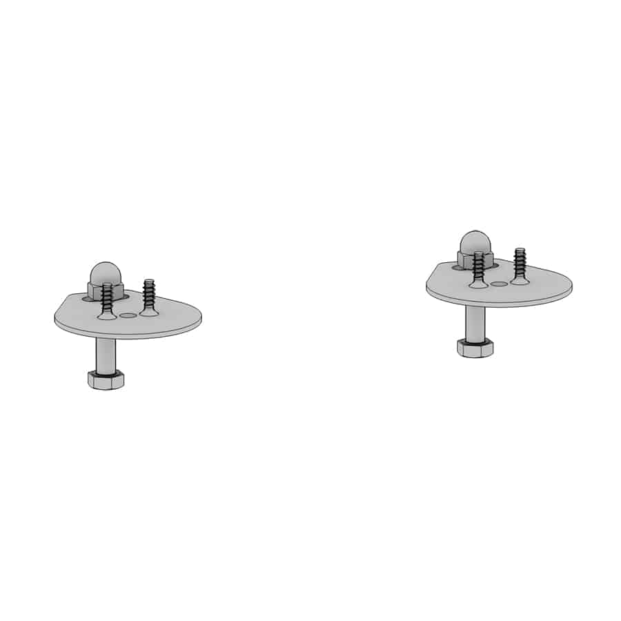 Enhetsmonteringskit Modell 2-XS, 2-S