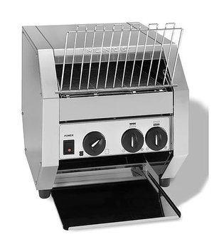 Milan Toast - Brödrost - 950 skivor/h, bandbredd 370 mm - Max inmatnings höjd 55 mm - 460 x 410 x 360 mm - 2,8 kW 230 V 1N~ 50/60Hz