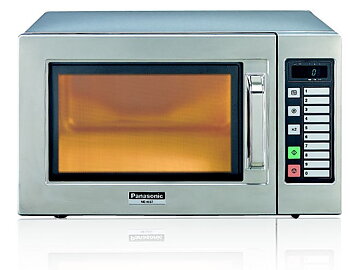 Panasonic 1037 - Mikrovågsugn - 10 program -1000W - Rostfri in- & utvändigt - 510 x 360 x 306 mm - 1,5 kW 230V 1N~