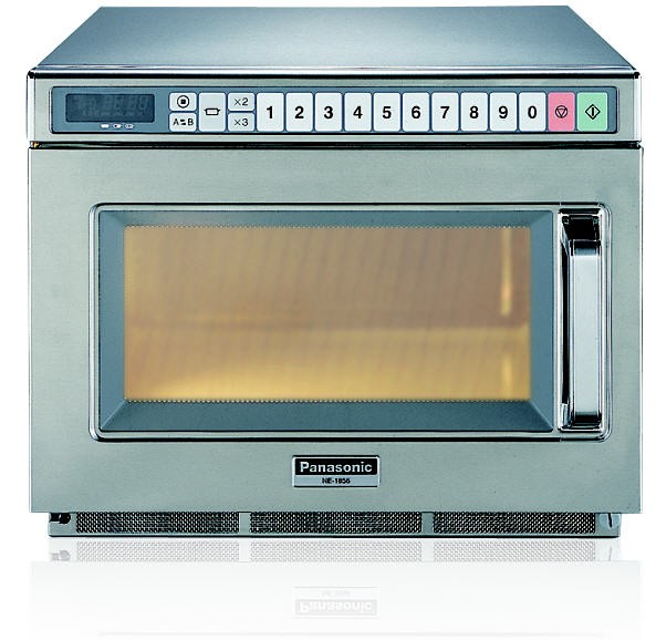 Panasonic Kompakt 2153 - Mikrovågsugn - 30 program, dubbla magnetroner - 2100W - Rostfri in- & utvändigt - 422 x 508 x 337 mm - 3,2 kW 230V 1N~