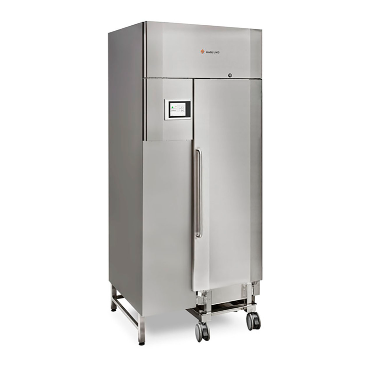 Haglunds - Snabbnedkylningsskåp - STORM-960C-01 - Centralkyla - Rational 20 1/1 - Roll-in - Kapacitet: nedkylning 50KG - Mått: 960x925x2315mm