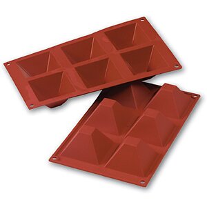 Siliconflex pyramid 71x71x40 mm 6 fig