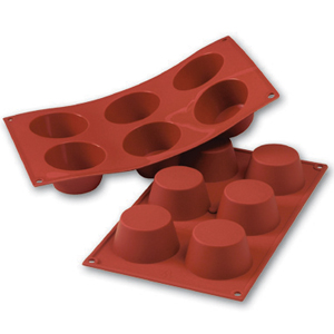 Siliconflex muffins D=69x35 mm 6 fig