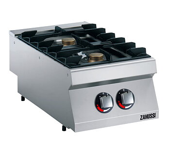 Zanussi EVO 700 - Gasspis 2 brännare - bänkmodell - 400 mm