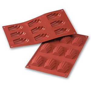 Siliconflex madeleine 68x45x17 mm 9 fig