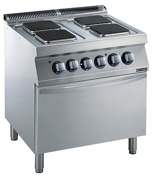Zanussi EVO 700 - Elspis 4 fyrkantiga plattor - elugn - 800mm