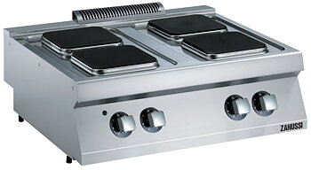 Zanussi EVO 700 - Elspis 4 fyrkantiga plattor - bänkmodell - 800mm
