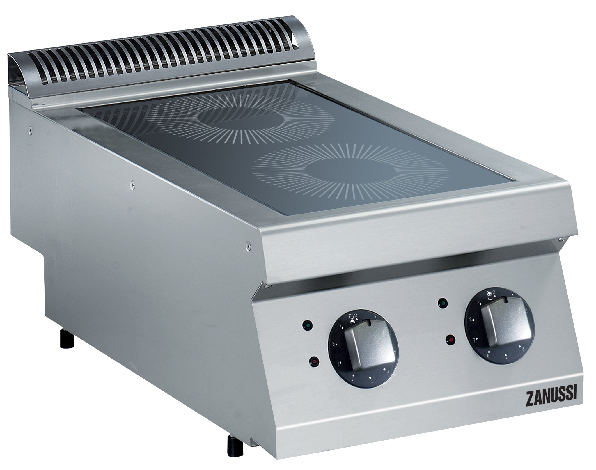 Zanussi EVO 700 - Induktionsspis - bänkmodell - 400mm - 2 zoner