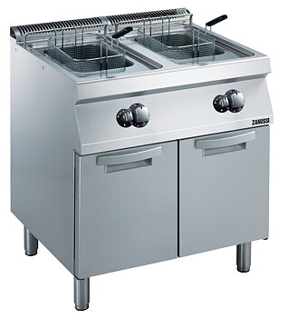 Zanussi EVO 700 - Fritös gas - golvmodell - 15Liter - 800mm