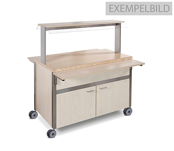 Haglunds - Serveringsvagn - MASSIV-08N - Neutral - Mått: 800x650x900mm